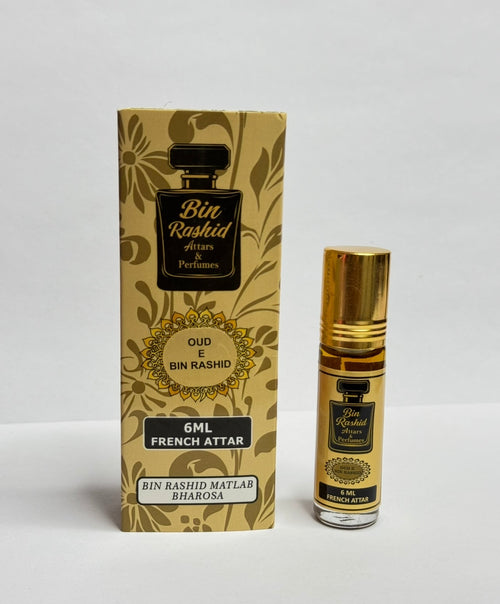 Oud E Bin Rashid 6ml French attar with box