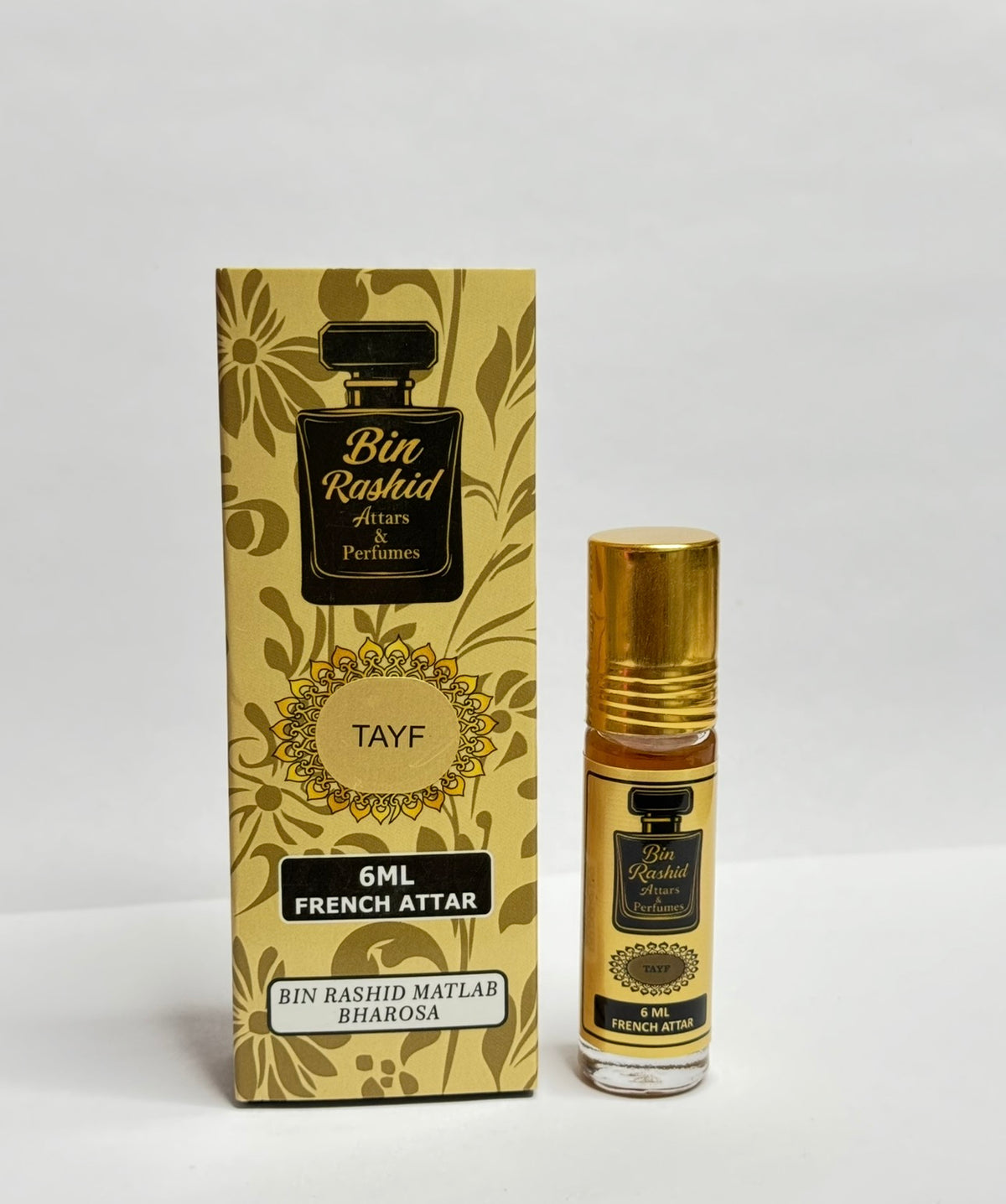 Tayf 6ml French attar with Bin Rashid box